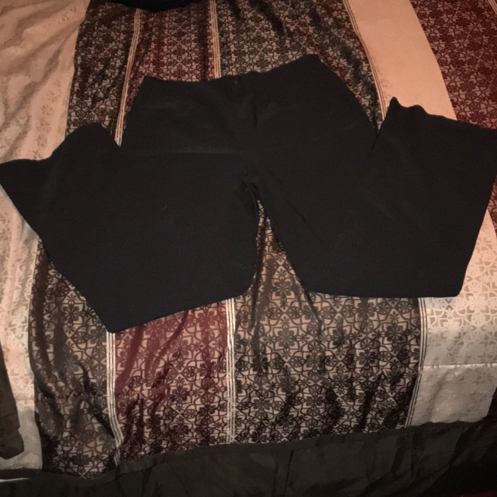 Woman Black Slacks